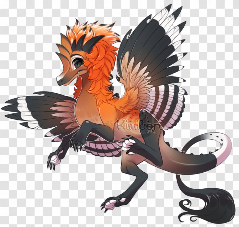 Bird Dragon Art Image Legendary Creature - Wing - Sayornis Nigricans Transparent PNG