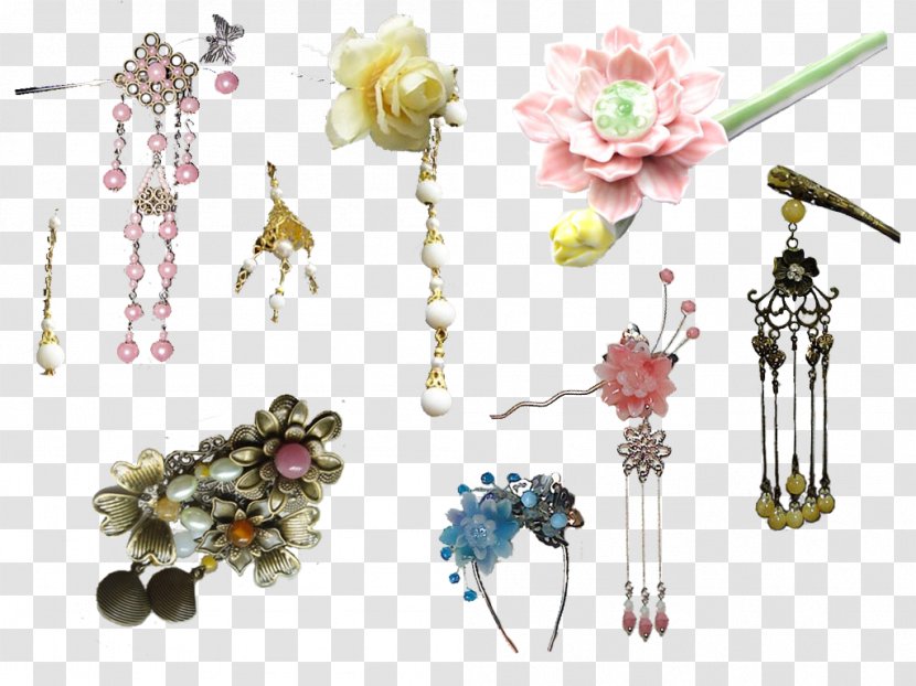 Download Hair Stick Photography - 古风 Transparent PNG