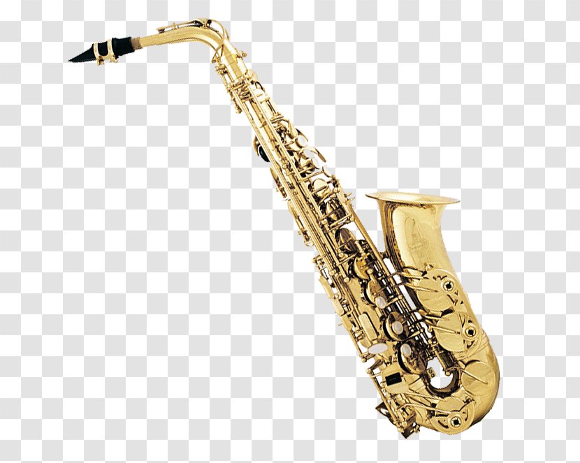 Alto Saxophone Musical Instrument Clip Art - Silhouette Transparent PNG