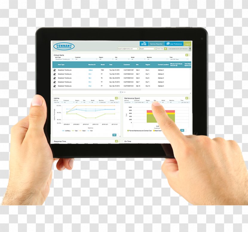 Computer Monitors Touchscreen Management IPad Productivity - Multimedia - Ipad Transparent PNG