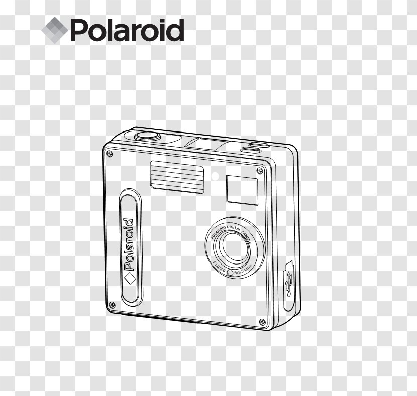 Polaroid PDC-5070 Instant Camera AAA Battery Electric Alkaline - Snap Specs Transparent PNG