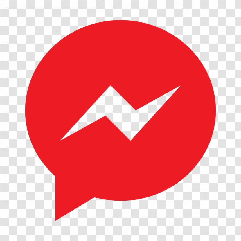 Facebook Social Media Icons - Messaging Apps - Symbol Trademark Transparent PNG