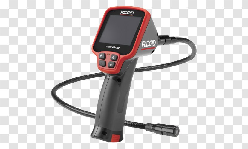 Ridgid 25643 SeeSnake Micro Inspection Camera Borescope Tool - Quality Control - Snake Ladder Transparent PNG