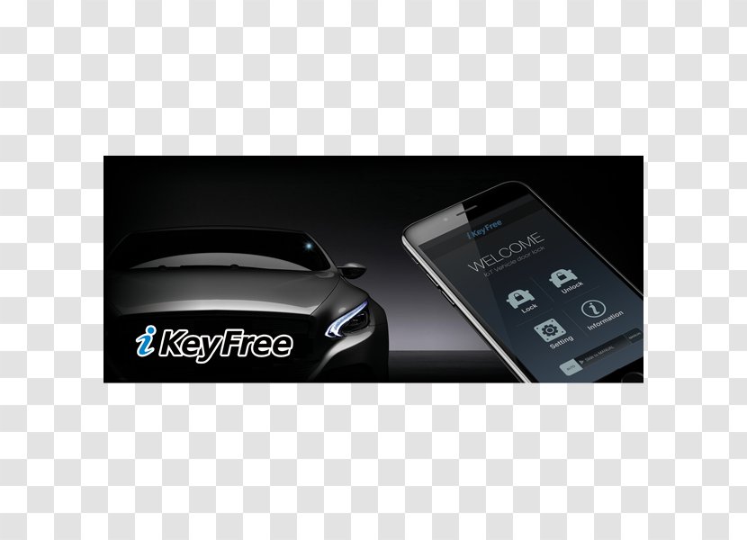 Car Alarm Bumper Remote Keyless System Security Alarms & Systems - Smartphone - License Plate Parking Transparent PNG