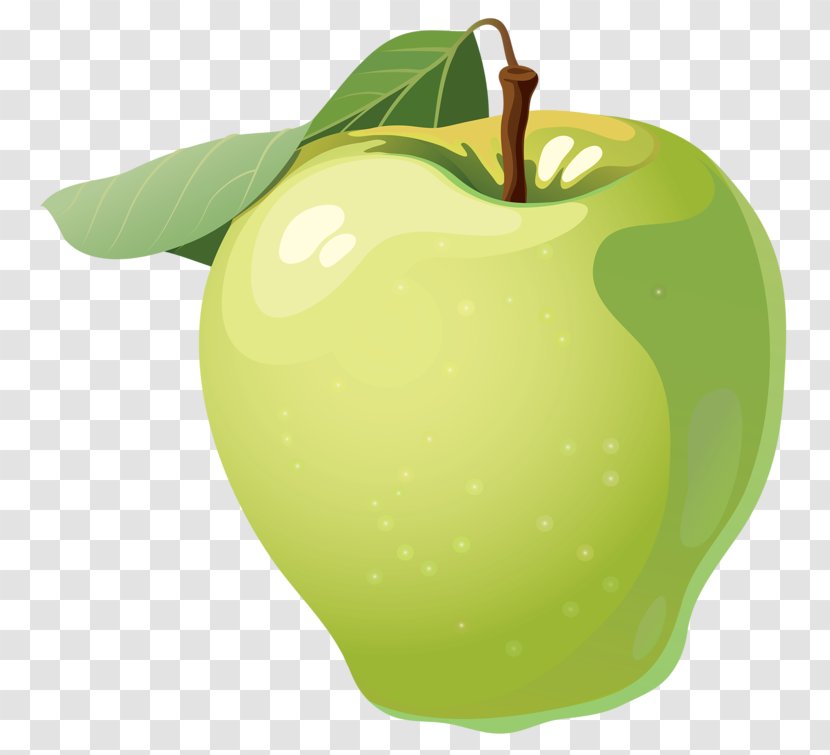 Granny Smith Apple Food Clip Art - Orange - Green Transparent PNG