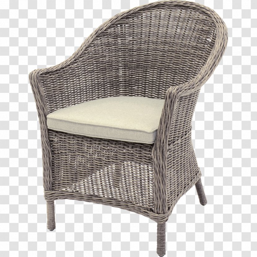 Garden Furniture Chair Wicker Table - Outdoor Transparent PNG
