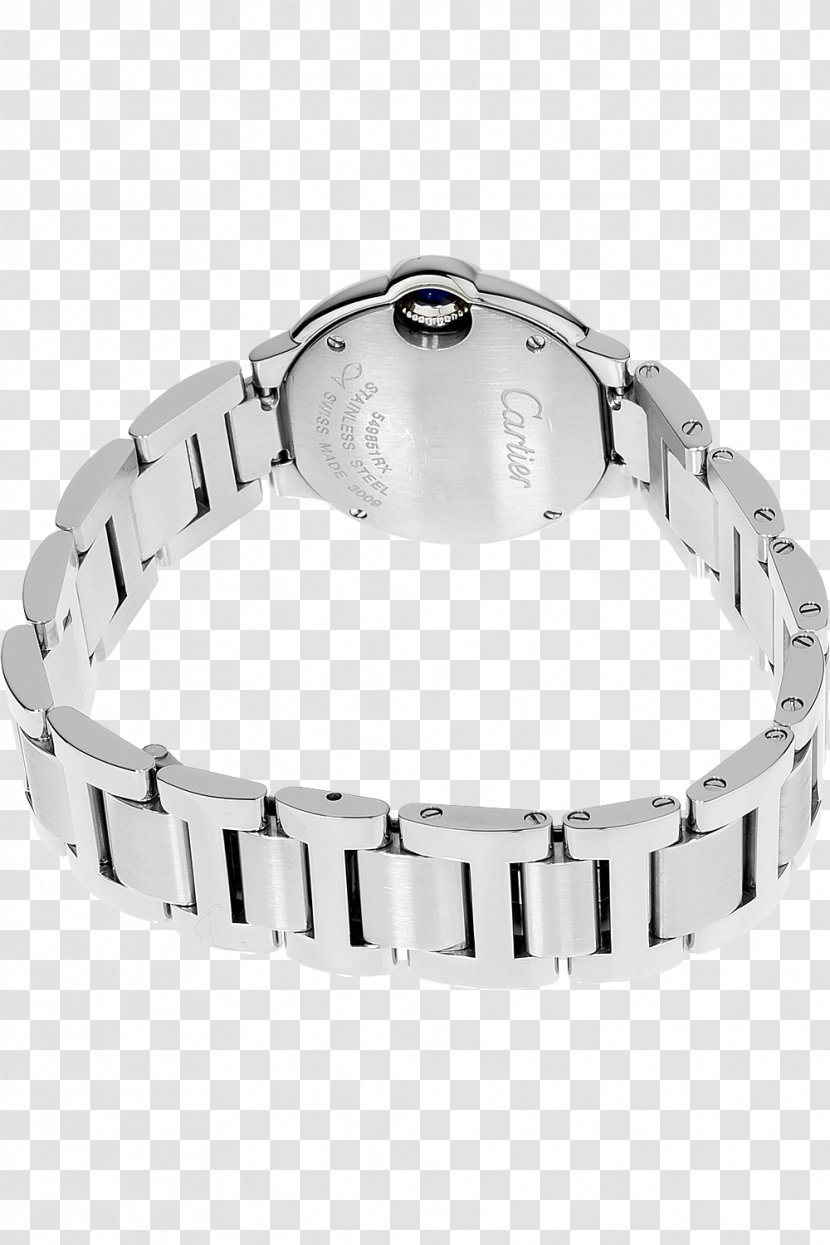 Cartier Ballon Bleu Watch Strap Jewellery Bracelet - Bling Transparent PNG