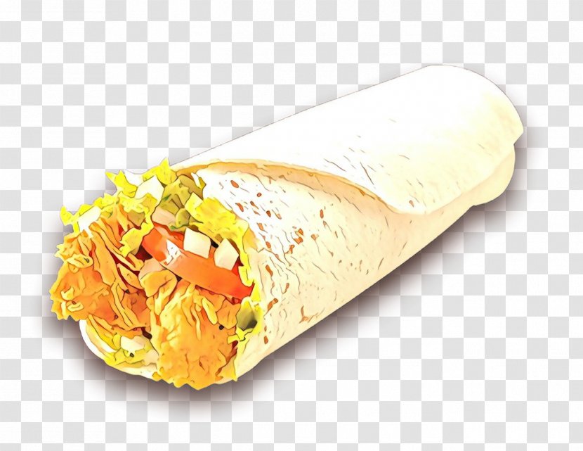 Dish Cuisine Food Burrito Mission - Wrap Roti - Sandwich Fast Transparent PNG