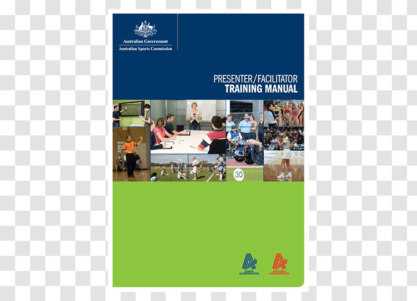 Presenter/facilitator Training Manual Display Advertising Brand - Australian Sports Commission Transparent PNG