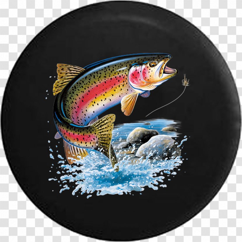 Fish Plate Trout Brown - Dishware - Parrotfish Cutthroat Transparent PNG