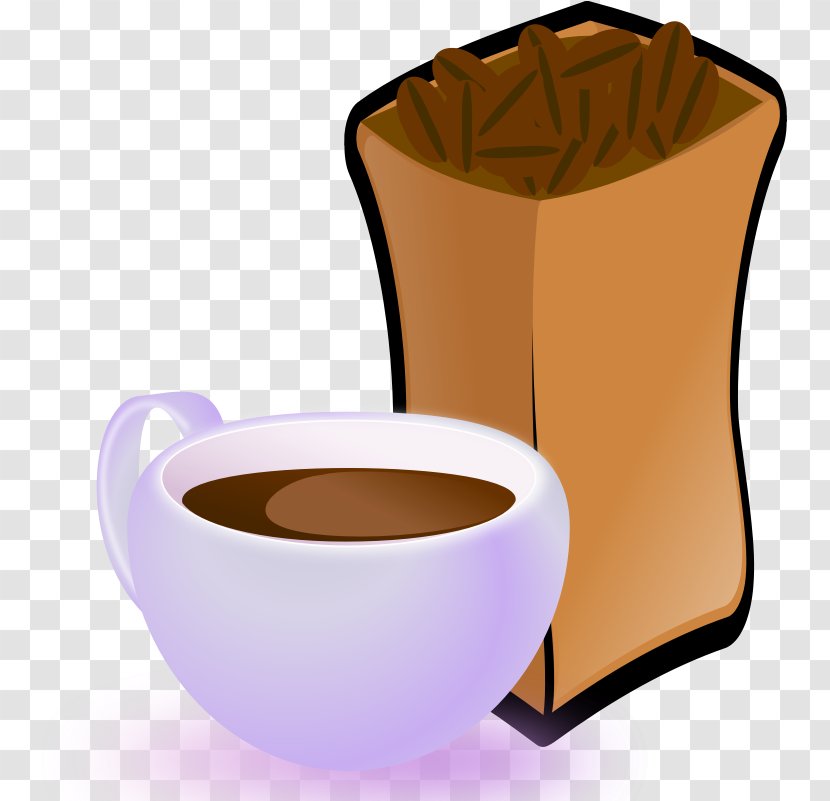 Coffee Bean Cafe Clip Art Vector Graphics - Espresso - Cream Transparent PNG