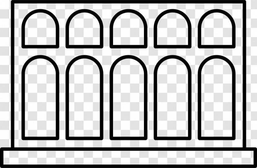 Aqueduct Of Segovia Drawing - Area - Number Transparent PNG