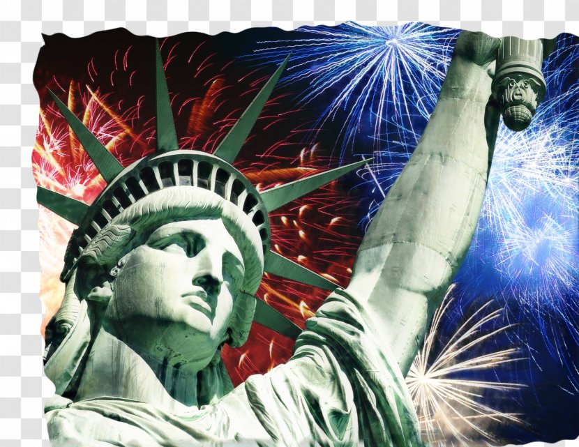 Fourth Of July Background - Television - Pillow Statue Transparent PNG