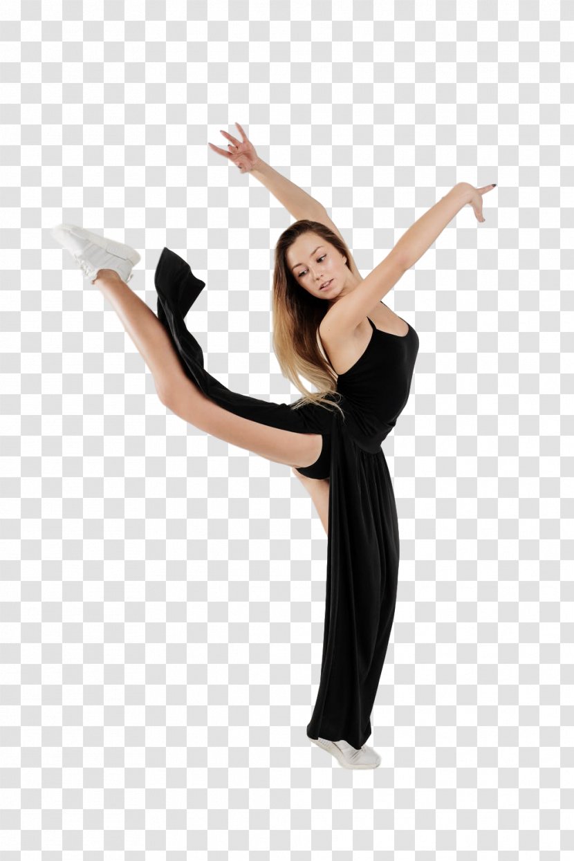 Modern Dance Shoulder Sportswear Choreography - Stretching - Hand Transparent PNG