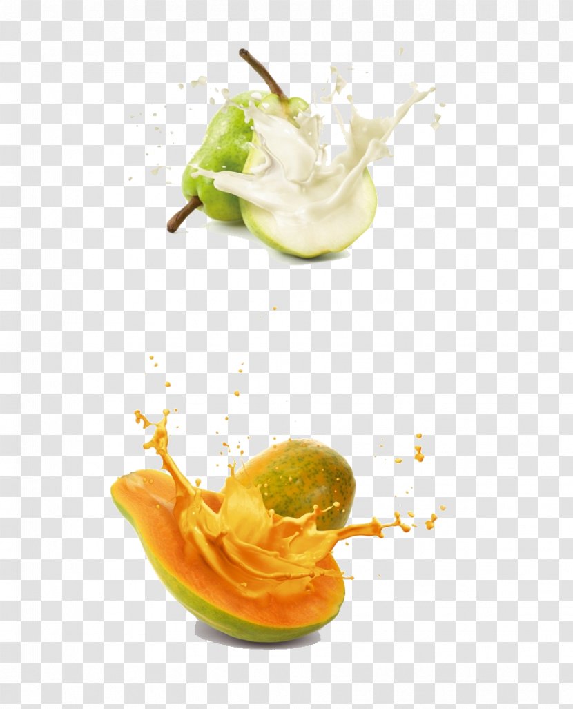 Juice Fruit Pear Papaya - Garnish - And Quince Transparent PNG