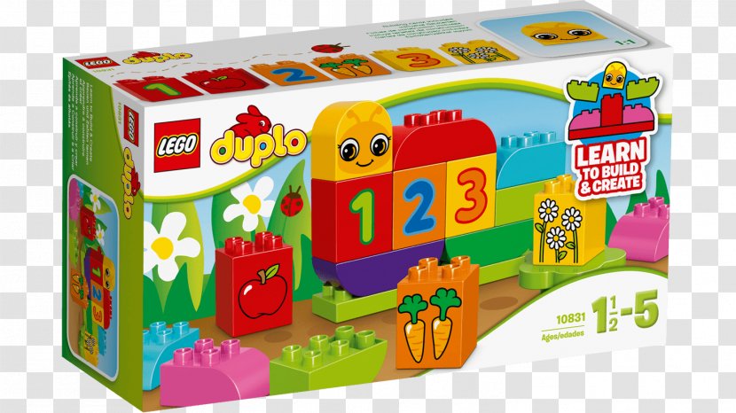 Lego Duplo LEGO 10831 DUPLO My First Caterpillar Toy Block - Minifigure Transparent PNG