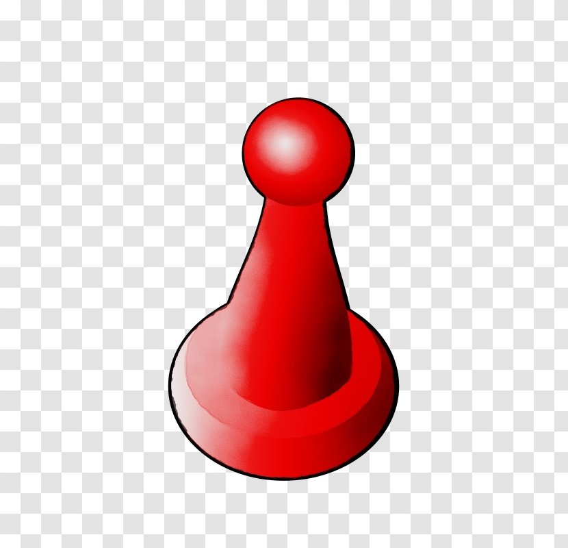 Red Games Clip Art Material Property Indoor And Sports - Recreation Cone Transparent PNG