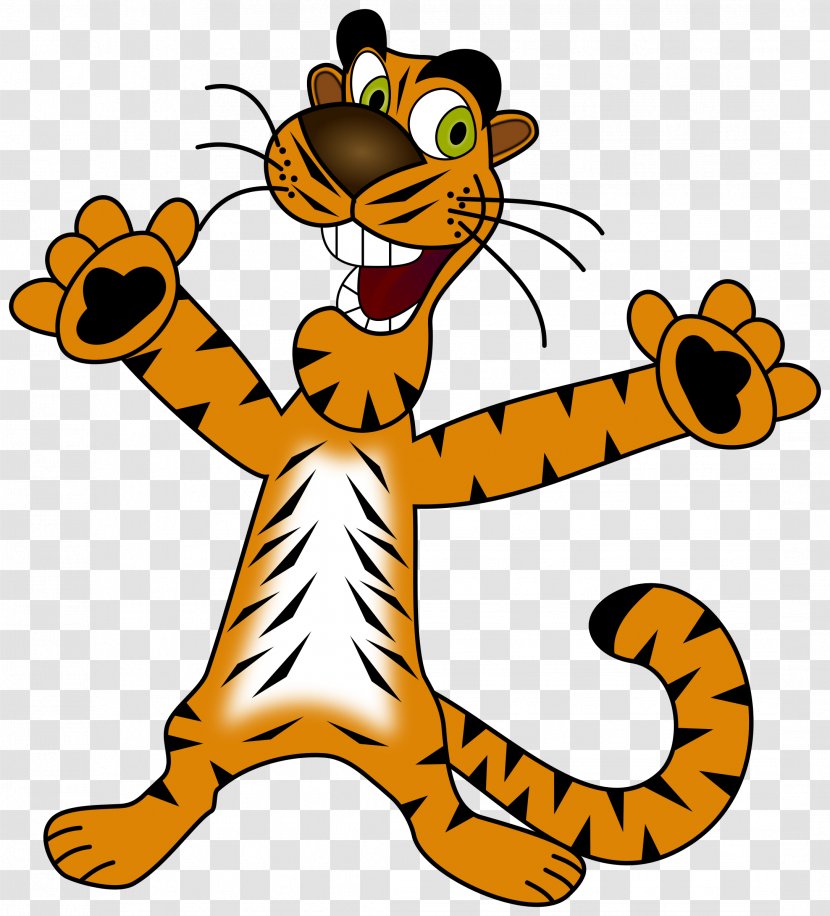 Tiger Cat Felidae Clip Art Transparent PNG