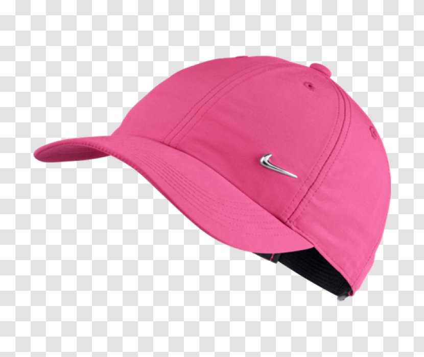 Nike Cap Swoosh Hat Woman - Magenta Transparent PNG