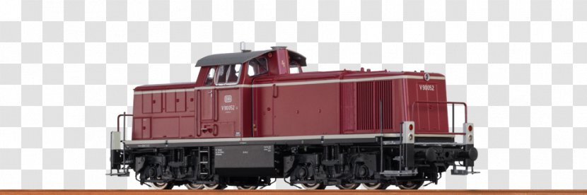 Diesel Locomotive BRAWA DB Class V 90 HO Scale - Trix - Brújula Transparent PNG