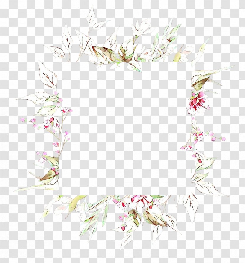 Plant Flower Twig - Cartoon Transparent PNG