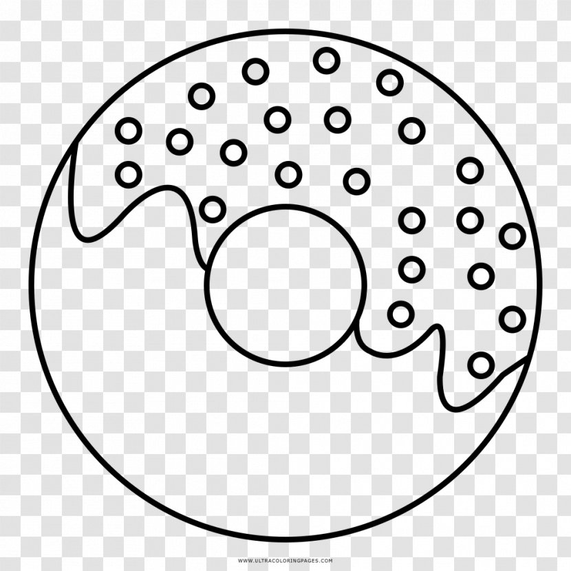 Donuts Ciambella Line Art Black And White Drawing - Happiness - Painting Transparent PNG