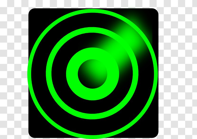 Green Circle Font - Symbol - Radar Cliparts Transparent PNG