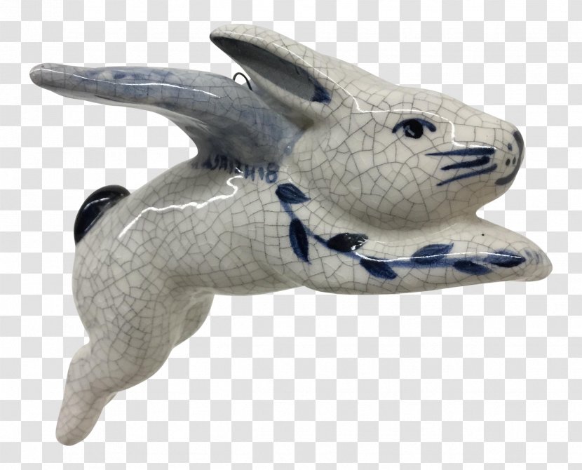 Marine Mammal Figurine - Stuffed Toy - Hand Painted Rabbit Transparent PNG