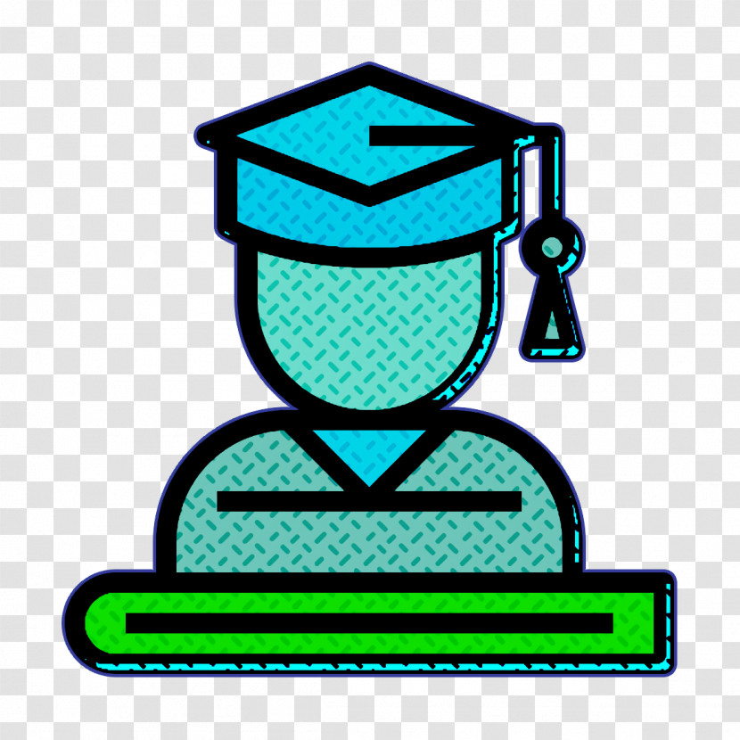 Graduate Icon Student Icon Book And Learning Icon Transparent PNG