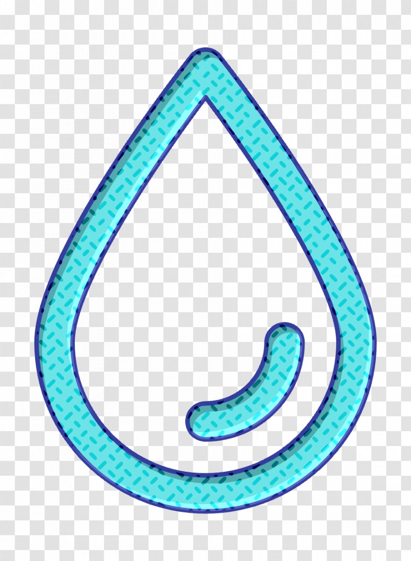 Drop Icon Household Services Water - Symbol - Turquoise Transparent PNG
