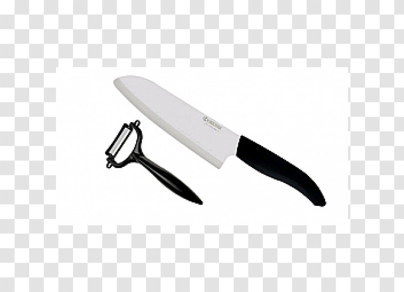 Utility Knives Knife Hunting & Survival Santoku Kitchen - Ceramic Transparent PNG
