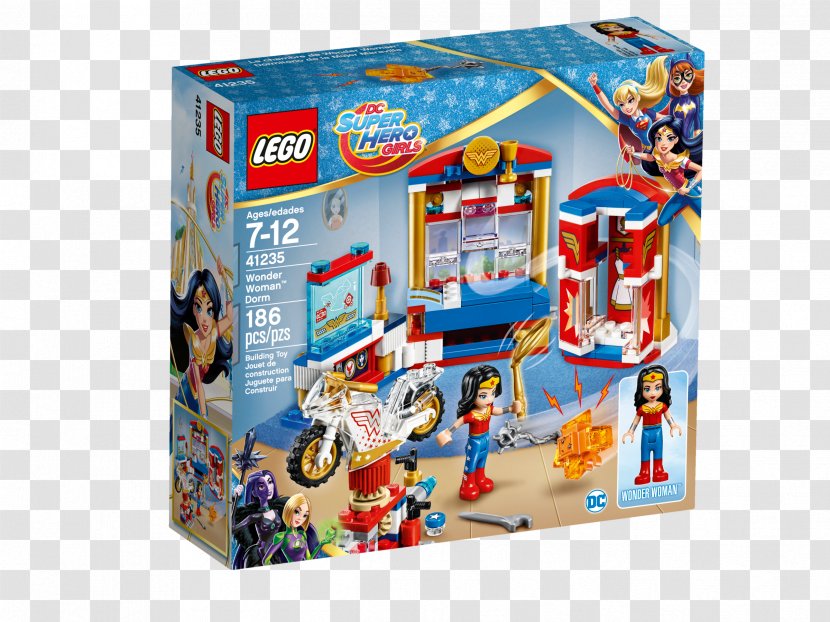 Wonder Woman Lego Super Heroes Superhero DC Hero Girls - Women's Dormitory Transparent PNG