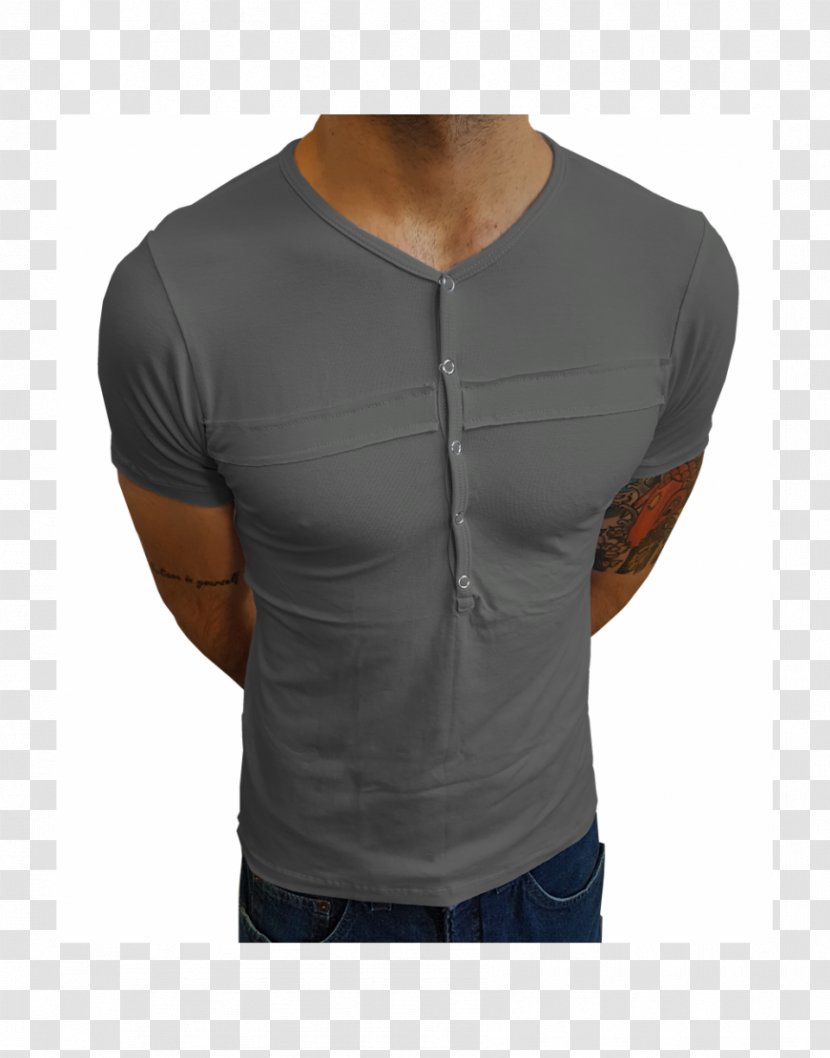 T-shirt Shoulder Sleeve Button Factory Transparent PNG