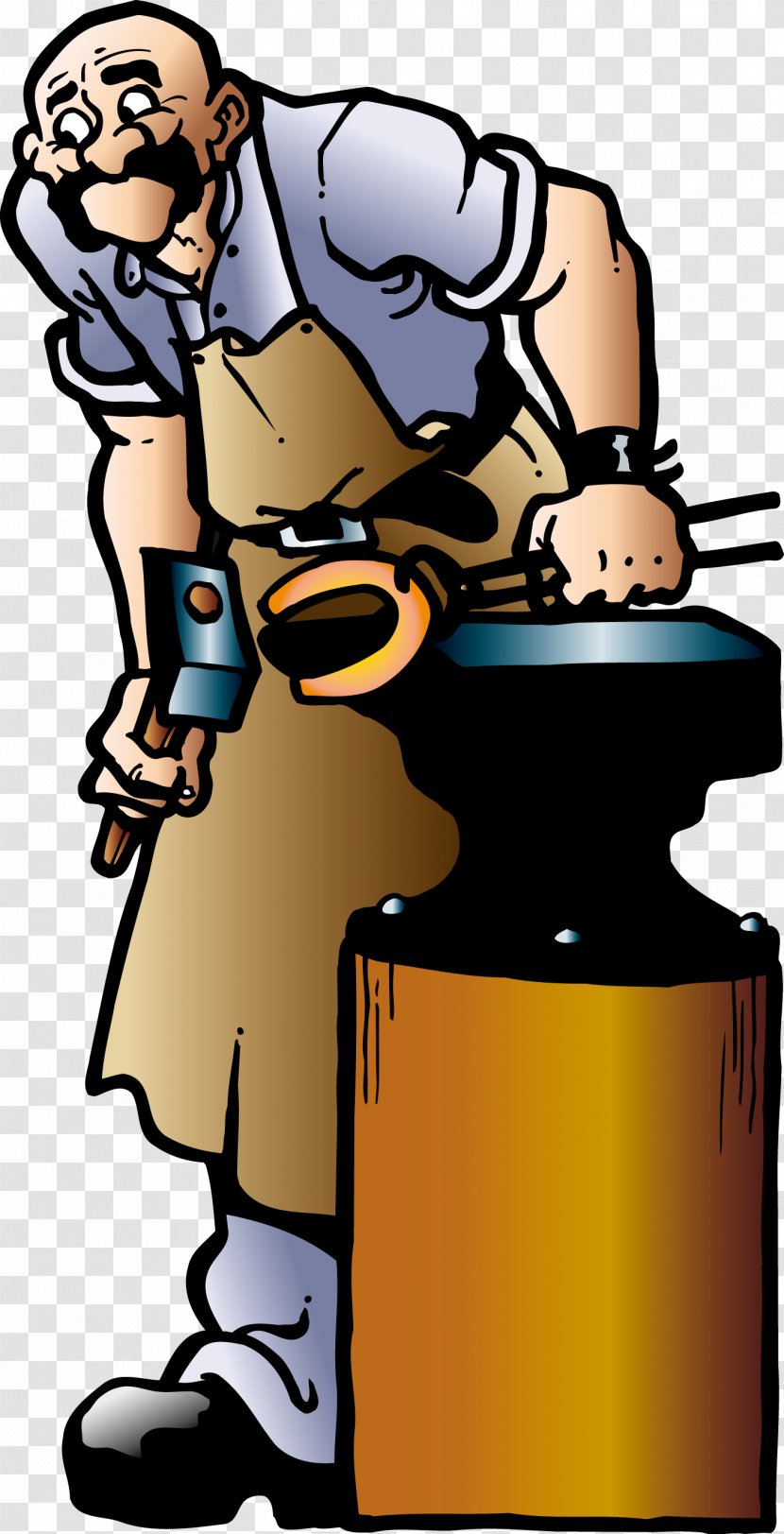 Blacksmith Child Anvil Architectural Engineering Profession - 45 Transparent PNG