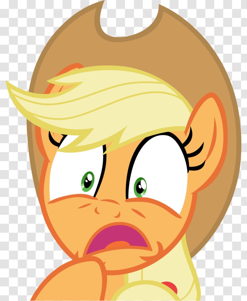 Applejack Pinkie Pie Cider Derpy Hooves - Silhouette - Apple Transparent PNG