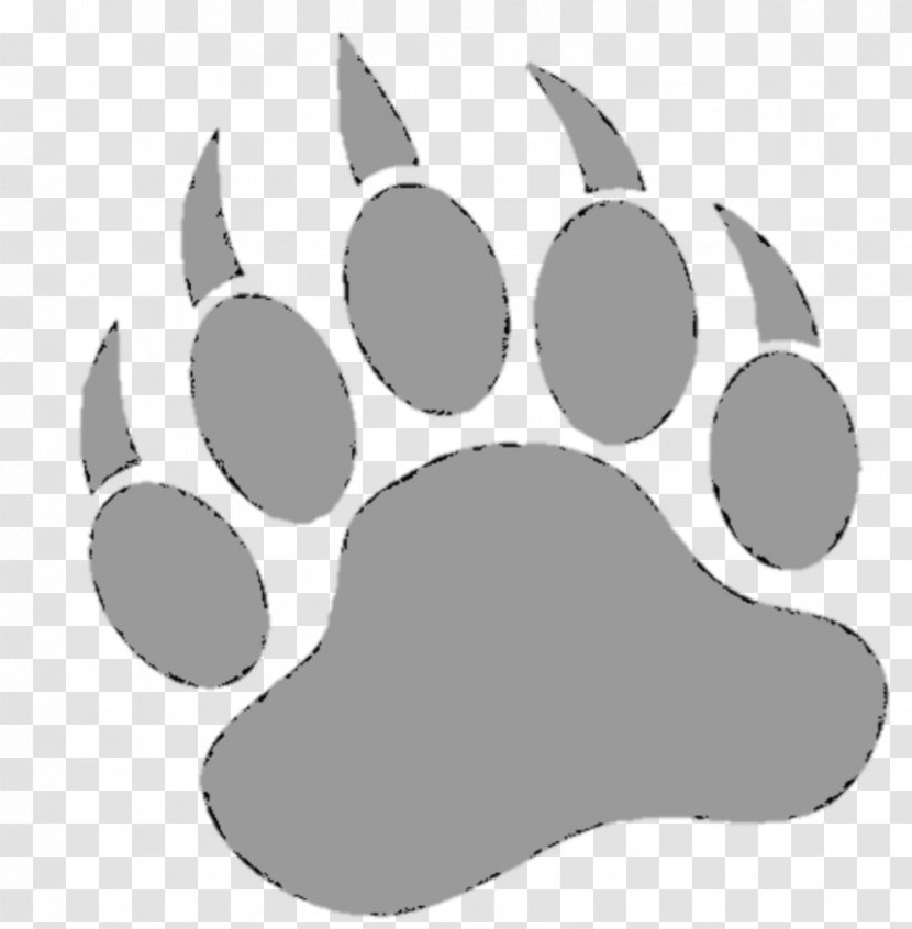 Bear Paw Decal Dog Clip Art - Great Dane Transparent PNG