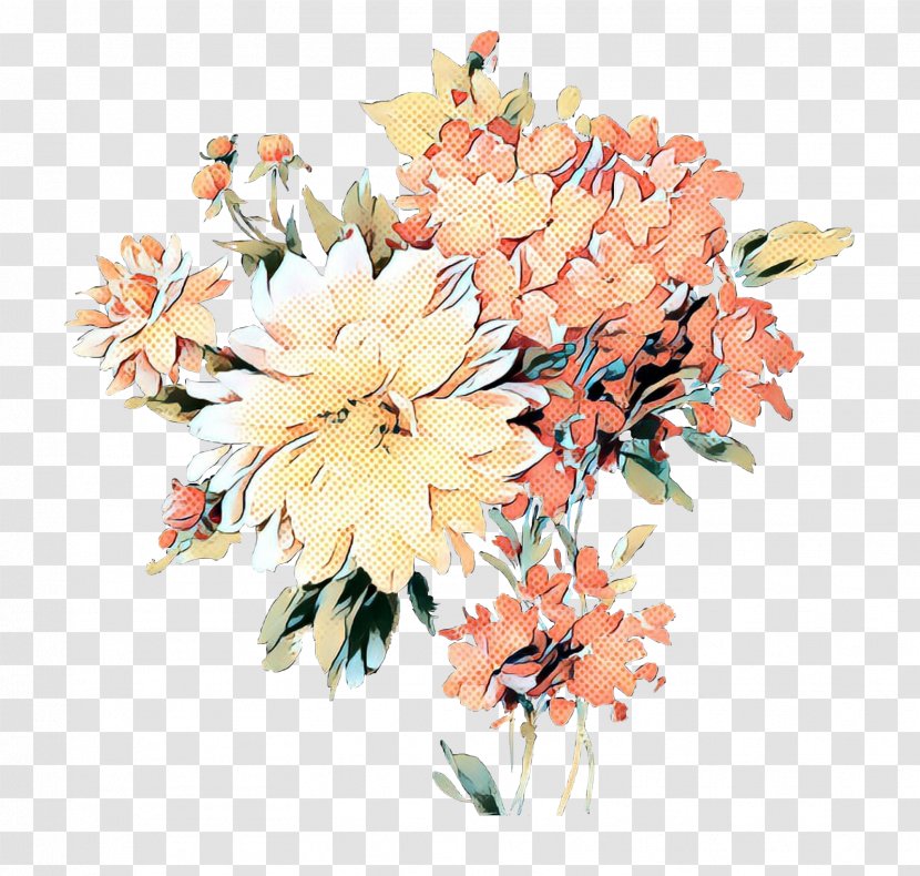 Bouquet Of Flowers Drawing - Floristry Petal Transparent PNG