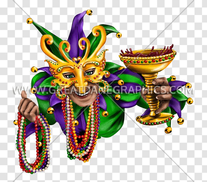 T-shirt Mardi Gras World In New Orleans Carnival - Tshirt Transparent PNG