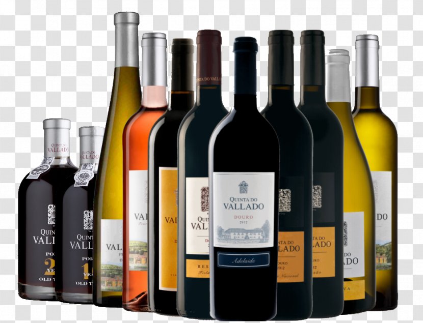 Port Wine Alto Douro Quinta Do Vallado Distilled Beverage - Entry Transparent PNG
