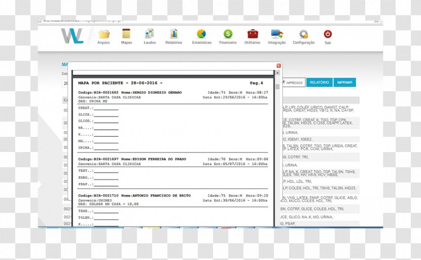 Laboratory Anàlisi Clínica Computer Software Web Page - Trabalho Transparent PNG