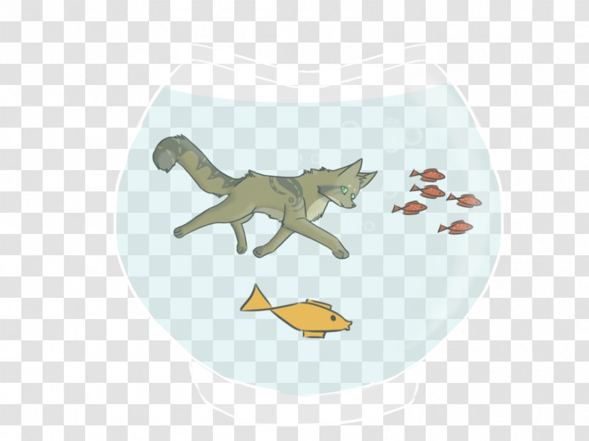 Canidae Cat Dog Tail Mammal - Animal - Fish Bowl Transparent PNG