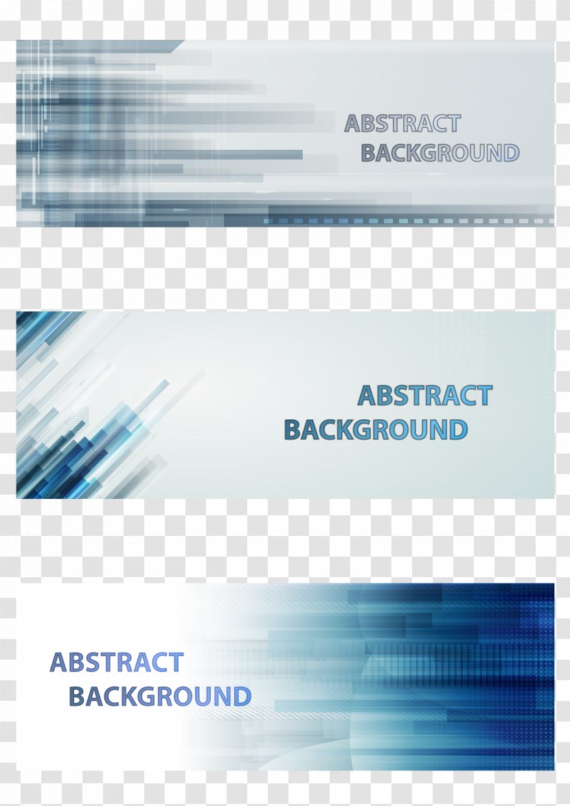 Stock Illustration Web Banner - Logo - Vector Background Advertising Transparent PNG