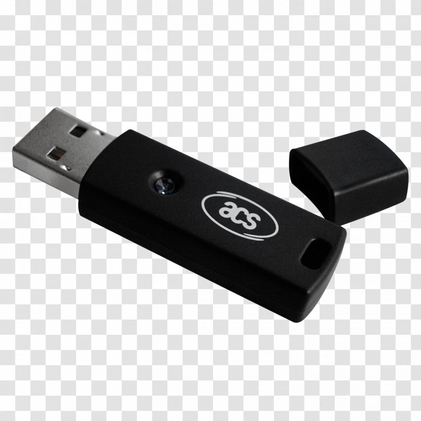 Security Token USB Flash Drives Smart Card Strong Authentication - Cryptography Transparent PNG
