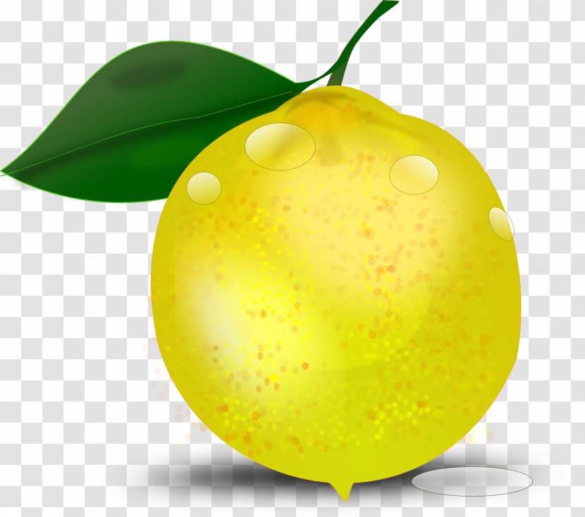 Lemon Clip Art - Fruit - Golden Transparent PNG