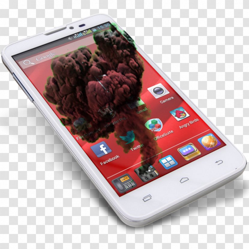 Prestigio MultiPhone 5300 DUO Android Telephone 4055 - Multiphone Duo Black - SmartphoneAndroid Transparent PNG