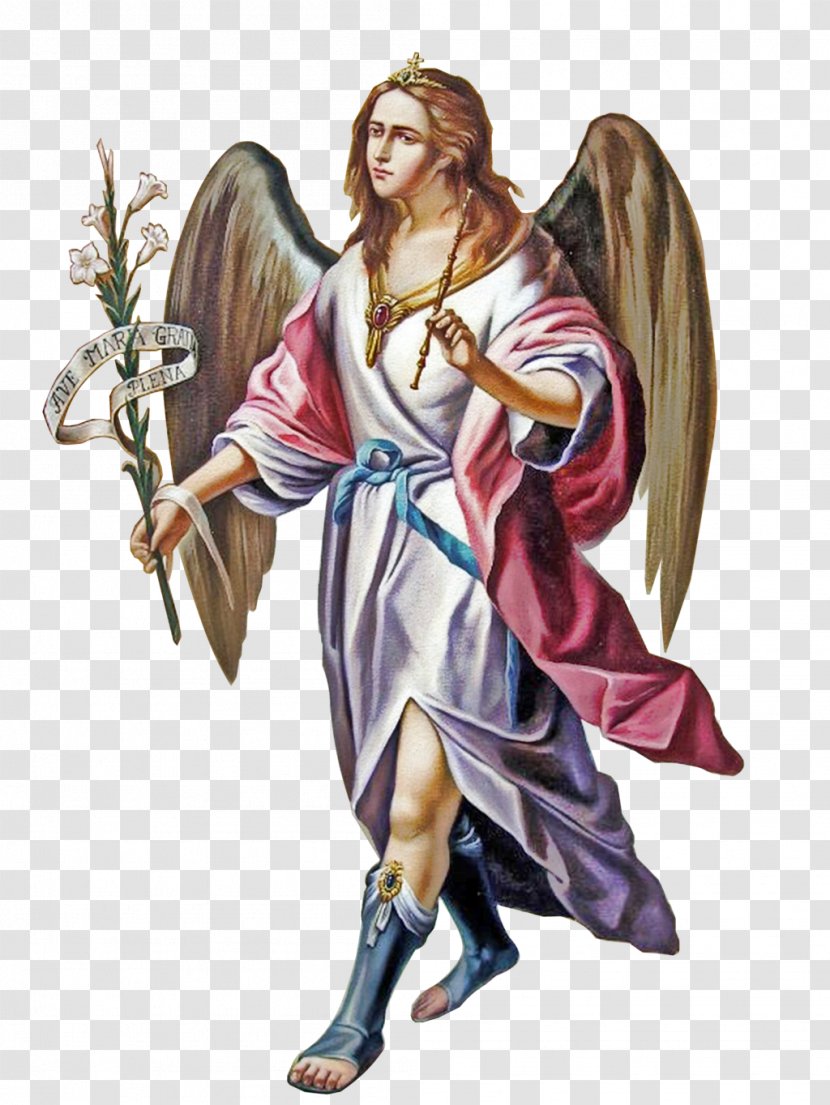 Gabriel Michael Archangel Arcangelo Michele - Fictional Character - Angels Transparent PNG