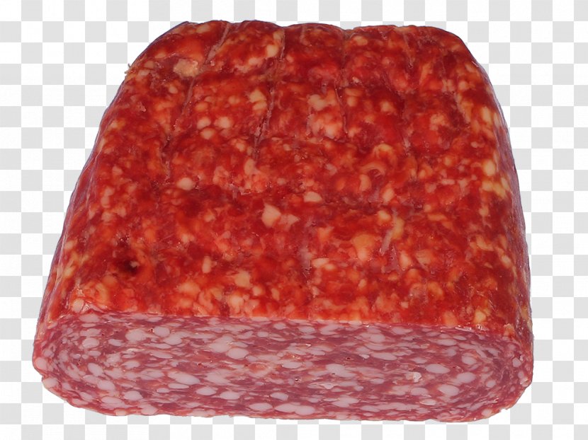 Salami Soppressata Ventricina Mettwurst Italian Cuisine - Meat - Sausage Transparent PNG