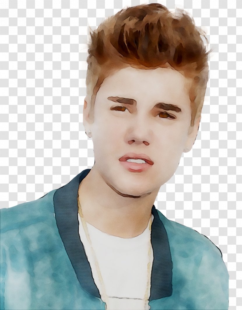 Clip Art Justin Bieber Image Layered Hair - Nose - Lip Transparent PNG