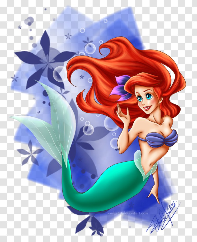 Ariel Rapunzel Disney Princess The Walt Company Drawing - Mermaid Transparent PNG