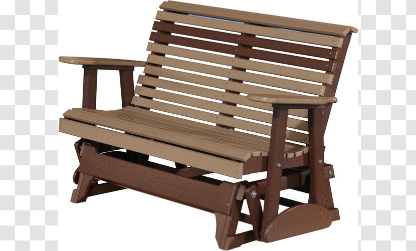 Bench Glider Rocking Chairs Furniture - Wood Swing Transparent PNG